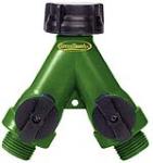 MELNOR INC Premium 2-Way Full-Flow Hose Y Connector