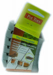 BOSMERE/PLANT STAND Decksaver Garden Pot Toes, Light Gray, 3 In., 6-Pk.