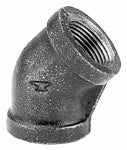 ASC ENGINEERED SOLUTIONS 45-Degree Black Pipe Elbow, 3/4 In. PLUMBING, HEATING & VENTILATION ASC ENGINEERED SOLUTIONS