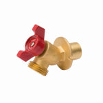B&K LLC ProLine Flanged Sillcock, Brass, Quarter Turn, 1/2 & 3/4 In. PLUMBING, HEATING & VENTILATION B&K LLC