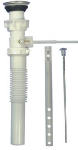 PLUMB SHOP DIV BRASSCRAFT Flexible Lavatory Pop Up Drain Assembly, 1-1/4 O.D. Tube x 7-3/4 In. PLUMBING, HEATING & VENTILATION PLUMB SHOP DIV BRASSCRAFT