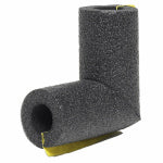 THERMWELL PRODUCTS Elbow Pipe Insulation, Polyethylene Foam, Gray, For 1/2 In. Copper Pipe