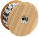 RICHELIEU AMERICA LTD. Polypropylene Rope, Solid Braid, Black/White, 5/8 In. x 200 Ft.