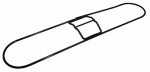 ABCO PRODUCTS Metal Dust Mop Frame, Black, 5 In. x 24 In.