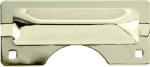 BELWITH PRODUCTS LLC Door Latch Guard, Out-Swinging, Heavy-Duty, Chrome HARDWARE & FARM SUPPLIES BELWITH PRODUCTS LLC
