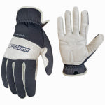 BIG TIME PRODUCTS LLC Premium Leather Hybrid Gloves, Men's XL