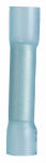 ECM INDUSTRIES LLC Butt Splice Connector, Blue, Heat Shrink, 16-14 AWG, 7-Pk.