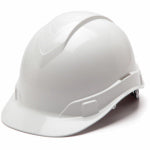 PYRAMEX SAFETY PRODUCTS LLC Ridgeline Hard Hat, Cap Style, White
