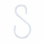 PANACEA PRODUCTS Hanging Plant Extender S Hook, White, 3.5-In., 2-Pk. LAWN & GARDEN PANACEA PRODUCTS