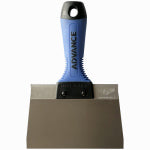 ADVANCE EQUIPMENT MFG CO Cool Grip Taping Knife, Stainless Steel, Cool Grip II Handle, 6 In. BUILDING MATERIALS ADVANCE EQUIPMENT MFG CO