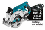 MAKITA USA INC X2 LXT Cordless Circular Saw, Brushless, 18-Volt Lithium Ion, TOOL ONLY