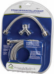 HOMEWERKS WORLDWIDE LLC Stainless Steel Steam Dryer Installation Kit PLUMBING, HEATING & VENTILATION HOMEWERKS WORLDWIDE LLC