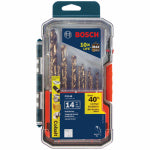 ROBERT BOSCH TOOL GROUP 14-Pc. Cobalt Metal Drill Bit Set TOOLS ROBERT BOSCH TOOL GROUP