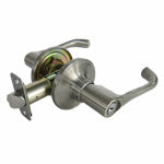TAIWAN FU HSING INDUSTRIAL CO Milano Entry Lever Lockset, Satin Nickel HARDWARE & FARM SUPPLIES TAIWAN FU HSING INDUSTRIAL CO