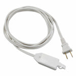 PT HO WAH GENTING Extension Cord, 16/2 SPT-2 White Polarized Cube Tap, 12-Ft. ELECTRICAL PT HO WAH GENTING