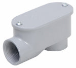 RACO INCORPORATED Conduit Fitting, Rigid Service Entrance Elbow, Die-Cast Aluminum, 1.5-In.