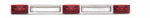 URIAH PRODUCTS LED Identification Light Bar, Red