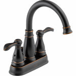 DELTA FAUCET CO Porter 2-Handle Center-Set Lavatory Faucet, Bronze PLUMBING, HEATING & VENTILATION DELTA FAUCET CO