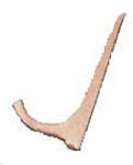 OATEY COMPANY Pipe Hanger Copper Coated Steel Nailer, 12-Pk., 1/2 - 3/4 In. PLUMBING, HEATING & VENTILATION OATEY COMPANY