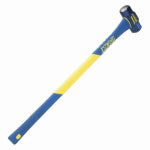 GROZ ENGINEERING TOOLS PVT LTD 8-Lb. Sledge Hammer, Steel Head, 36-In. Fiberglass Handle