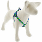 LUPINE INC Step-In Dog Harness, Non-Restrictive, Tail Feather, 3/4 x 15 to 21-In.