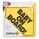 SAFETY 1ST/DOREL Baby On Board Sign, Yellow