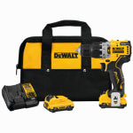 BLACK & DECKER/DEWALT 12-Volt MAX XTREME Compact Cordless Hammer Drill/Driver Kit, 3/8-In., (2) Batteries TOOLS BLACK & DECKER/DEWALT