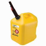 MIDWEST CAN COMPANY Diesel Gas Can, Yellow Polyethylene, 5 Gallons AUTOMOTIVE MIDWEST CAN COMPANY