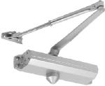 TELL MANUFACTURING INC Commercial Door Closer, Aluminum Finish, Size 3