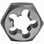 CENTURY DRILL & TOOL CO INC Hexagon Pipe Die, 1/4-18 National Pipe Thread, 1-In.