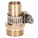 ZHEJIANG HONGCHEN IRRIGATION 3/4 In. Male Hose Mender, Barb Style