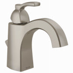 DELTA FAUCET CO Flynn Single-Handle Bathroom Faucet, Stainless PLUMBING, HEATING & VENTILATION DELTA FAUCET CO