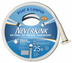 TEKNOR-APEX COMPANY Boat & Camper NeverKink Hose, Drinking Water Safe, 1/2 In. x 25 Ft.