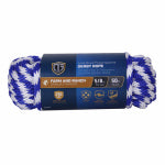 RICHELIEU AMERICA LTD. Polypropylene Derby Rope, Smooth Braided, Blue, 5/8 In. x 50 Ft.