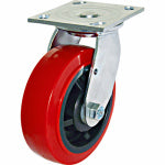RICHELIEU AMERICA LTD Red Poly Wheel, Swivel Caster, 6 In. HARDWARE & FARM SUPPLIES RICHELIEU AMERICA LTD