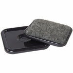 RICHELIEU AMERICA LTD Furniture Cups, Square, Carpet Base With Hard Shell, 1-7/8-In. ID, 4-Pk. HARDWARE & FARM SUPPLIES RICHELIEU AMERICA LTD