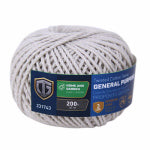 RICHELIEU AMERICA LTD. Twine, Twisted Cotton, #18 x 200 Ft.