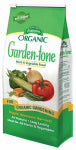 ESPOMA COMPANY Garden-Tone All Natural Vegetable Food, 3-4-4 Formula, 36 Lbs..