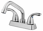 HOMEWERKS WORLDWIDE LLC-IMPORT Laundry Faucet, Chrome, 4 In. Centerset PLUMBING, HEATING & VENTILATION HOMEWERKS WORLDWIDE LLC-IMPORT