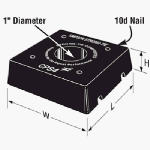 SIMPSON STRONG TIE Composite Standoff Base, 6 x 6 In. HARDWARE & FARM SUPPLIES SIMPSON STRONG TIE