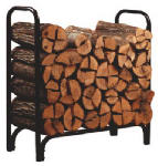 PANACEA PRODUCTS CORP Steel Log Rack, 4 Ft.