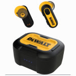 DEWALT DEWALT Pro-X1 190 2092 DW2 Jobsite True Earbuds, 5.0 Bluetooth, Black/Yellow ELECTRICAL DEWALT