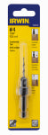IRWIN Irwin 1882630 Drill Bit, 7/64 in Dia, 3-3/8 in OAL, Countersink, 4-Flute, 1/4 in Dia Shank TOOLS IRWIN