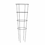 PANACEA PRODUCTS Tomato Cage, Heavy-Duty, Black Steel, 16 x 54 In. LAWN & GARDEN PANACEA PRODUCTS