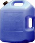 MIDWEST CAN COMPANY Water Container, Blue, 6 Gallon