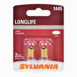 OSRAM SYLVANIA INC 1445 Long Life Miniature Clear Bulb, 1445LL BP2, 2-Pk. AUTOMOTIVE OSRAM SYLVANIA INC