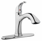 HOMEWERKS WORLDWIDE LLC-IMPORT Kitchen Faucet with Pull-Out Spray, Single Loop Handle, Chrome