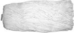ABCO PRODUCTS 4 Ply Rayon Mop Head, Cut End, White Yarn, Green Seal Certified, 12 oz.