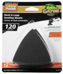 ALI INDUSTRIES Hook & Loop Sandpaper, 120-Grit, 3 In., 12-Pk. TOOLS ALI INDUSTRIES