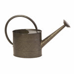 PANACEA PRODUCTS CORP Watering Can, Distressed Black Zinc, 1-Gallon